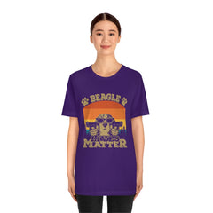 Beagle Lives Matter Unisex Jersey Short Sleeve Tee