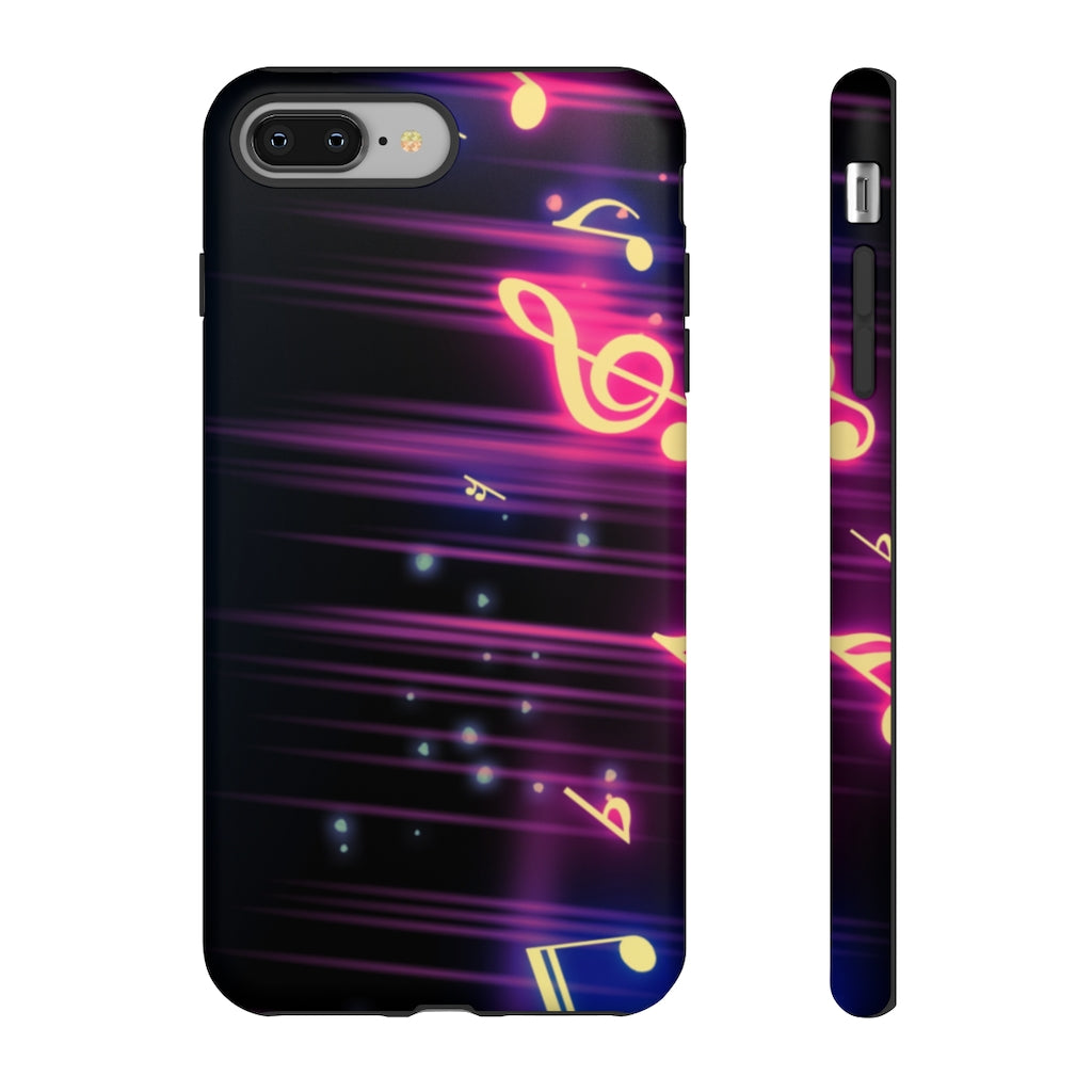 Glitch Music iPhone Tough Cases