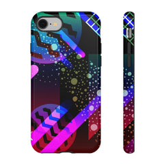 Zigzag Geometric iPhone Tough Cases