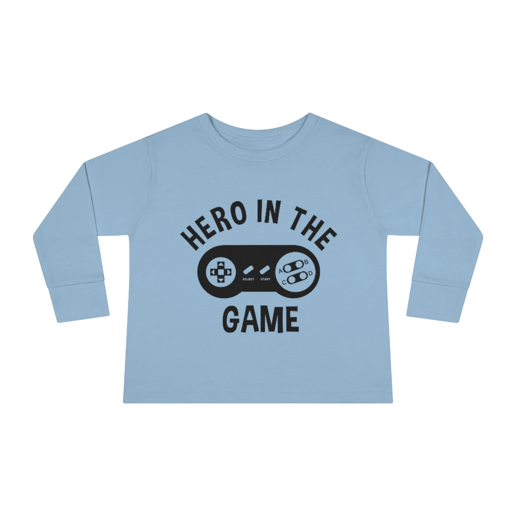 Game Hero Toddler Long Sleeve Tee