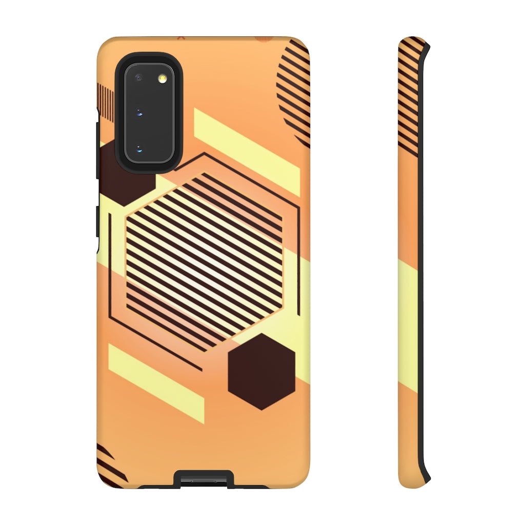 Hexagon Geometric Samsung Galaxy Tough Cases