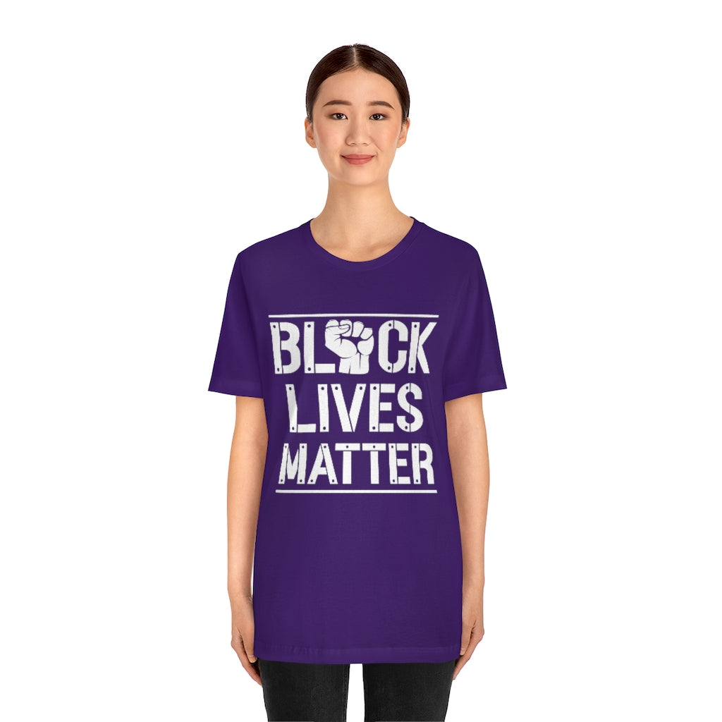 Black Lives Matter Unisex Jersey Short Sleeve Tee