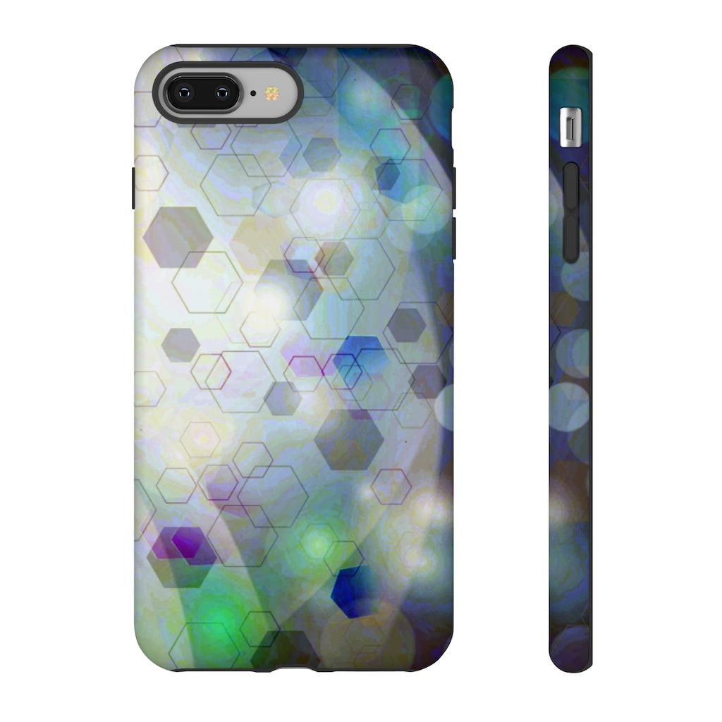 Hexagon Flash Geometric iPhone Tough Cases