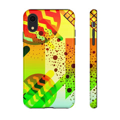 Zigzag Geometric iPhone Tough Cases