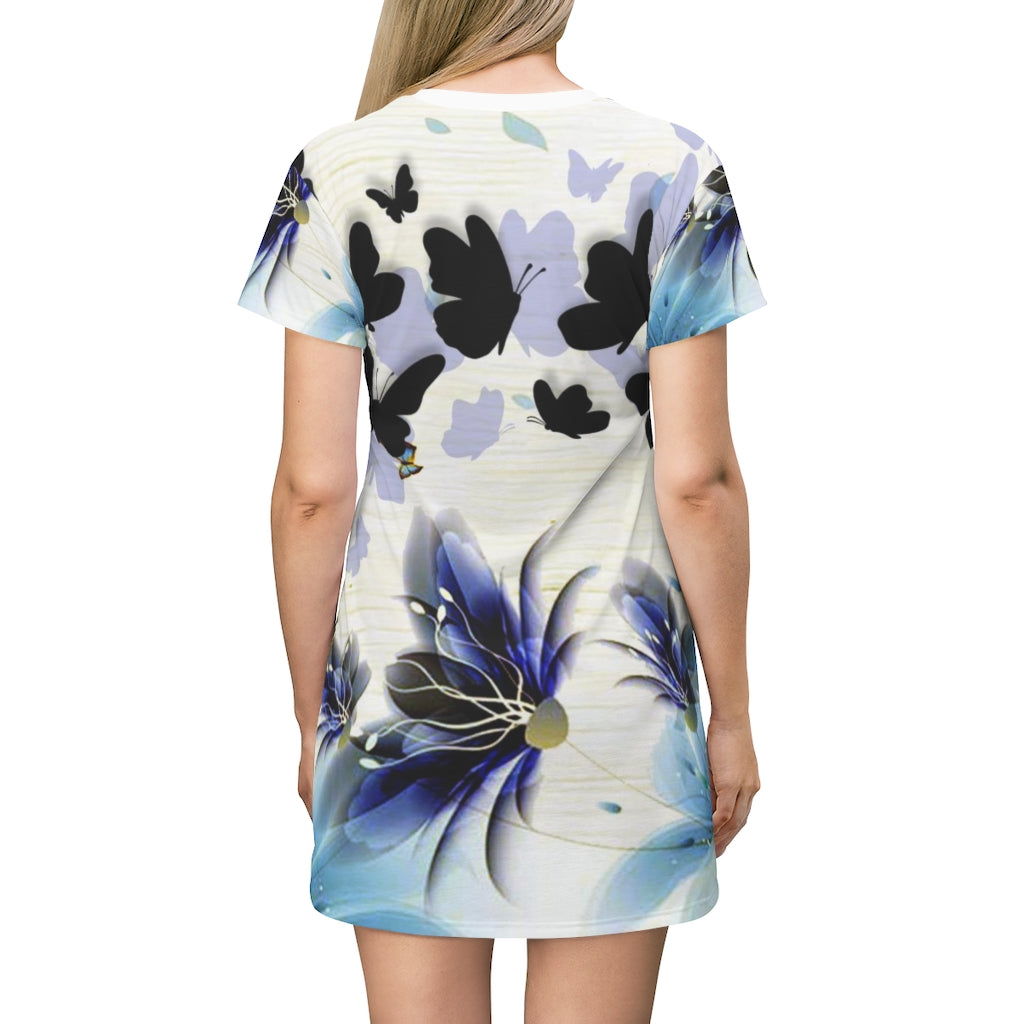 Butterfly Passion T-Shirt Dress
