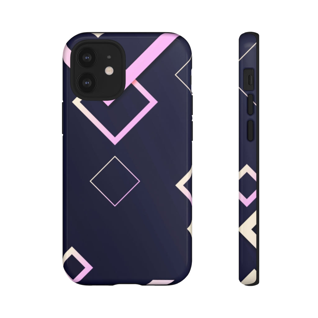Boxed Geometric iPhone Tough Cases