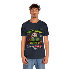 One Man Army Unisex Jersey Short Sleeve Tee