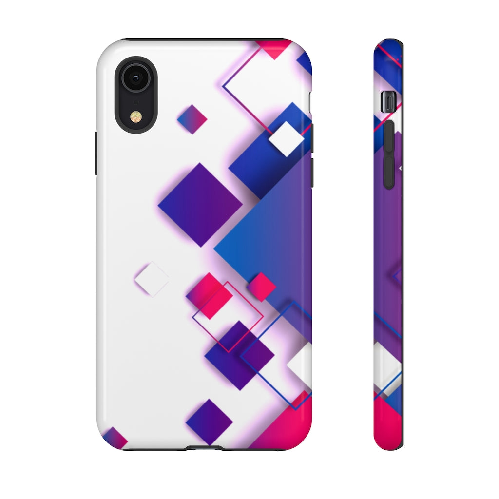 Cubed Geometric iPhone Tough Cases