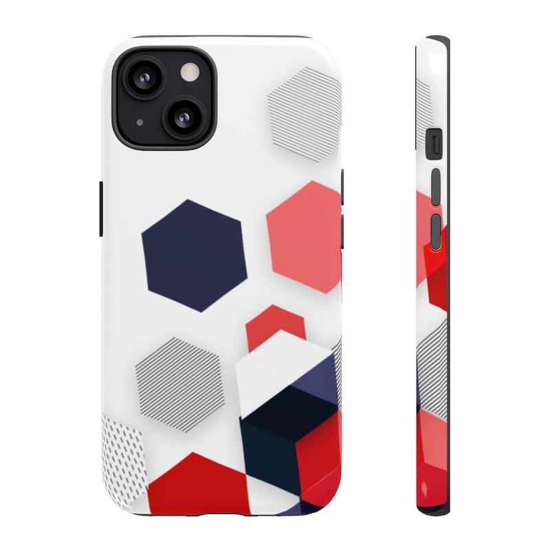 Hexagon Geometric iPhone Tough Cases