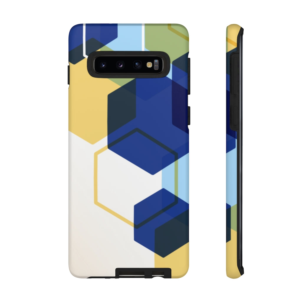Hexagon Geometric Samsung Galaxy Tough Cases