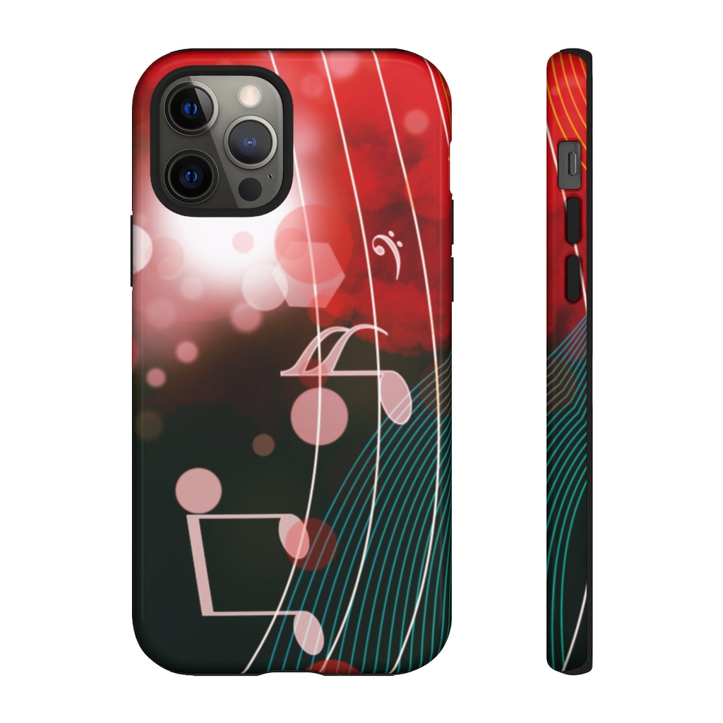 Lost Notes Music iPhone Tough Cases