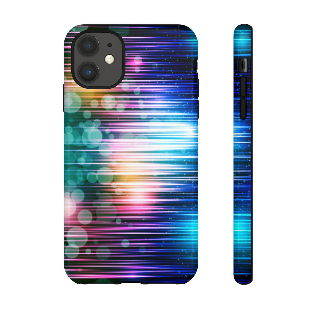 Warp Speed Geometric iPhone Tough Cases