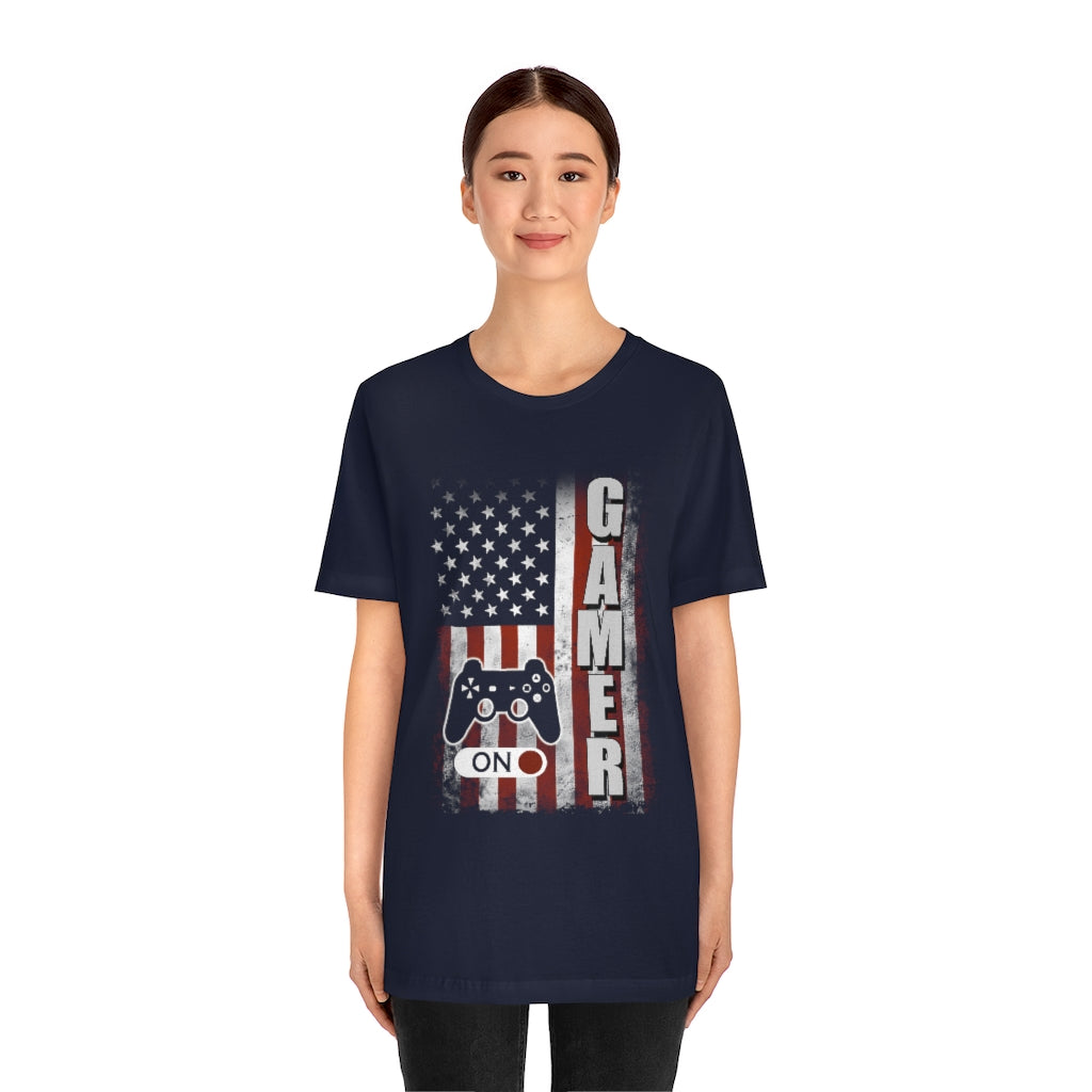 Gamer On Unisex Jersey Short Sleeve Tee