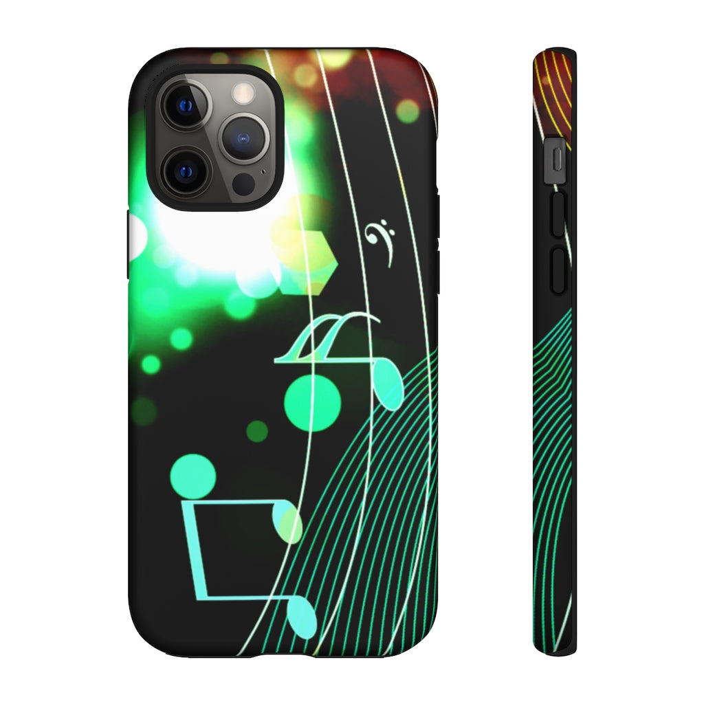 Lost Notes Music iPhone Tough Cases