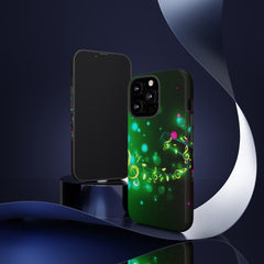 Golden Notes Music iPhone Tough Cases