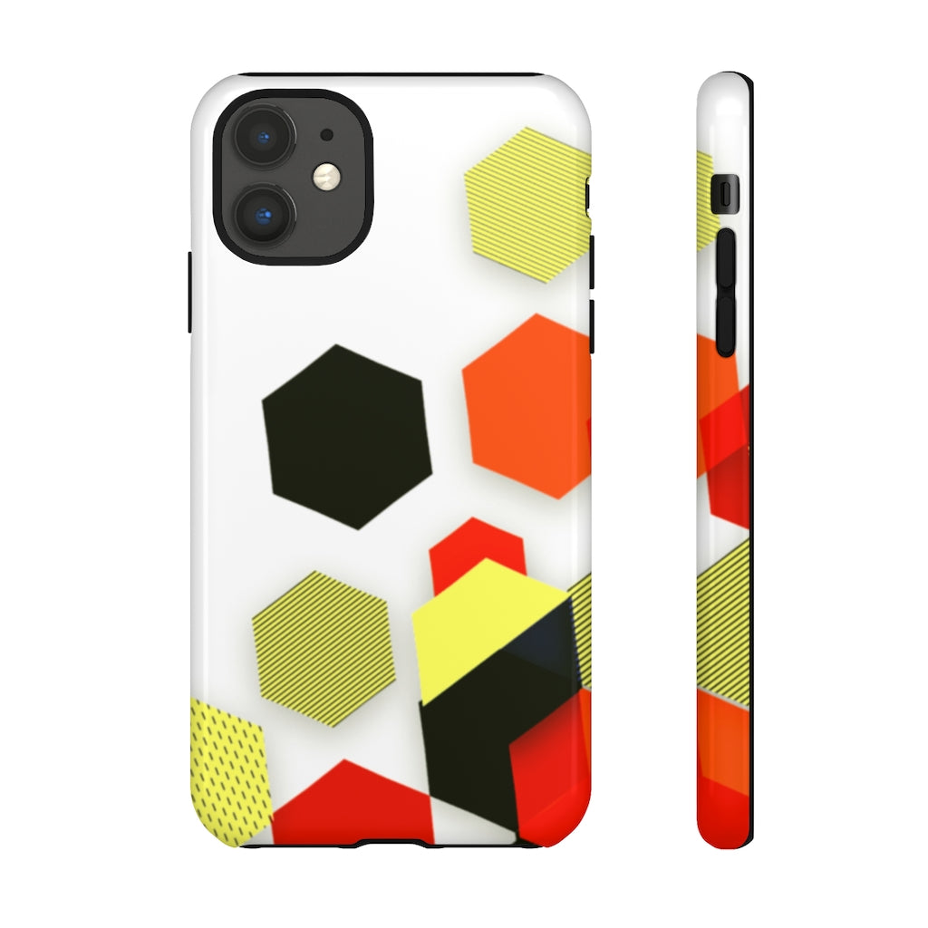 Hexagon Geometric iPhone Tough Cases