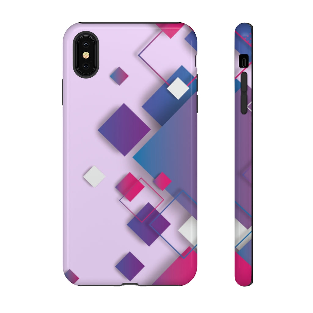Cubed Geometric iPhone Tough Cases