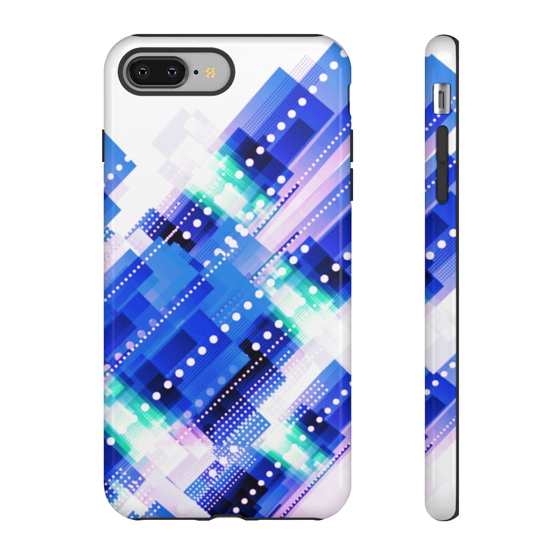 Ribbon Geometric iPhone Tough Cases