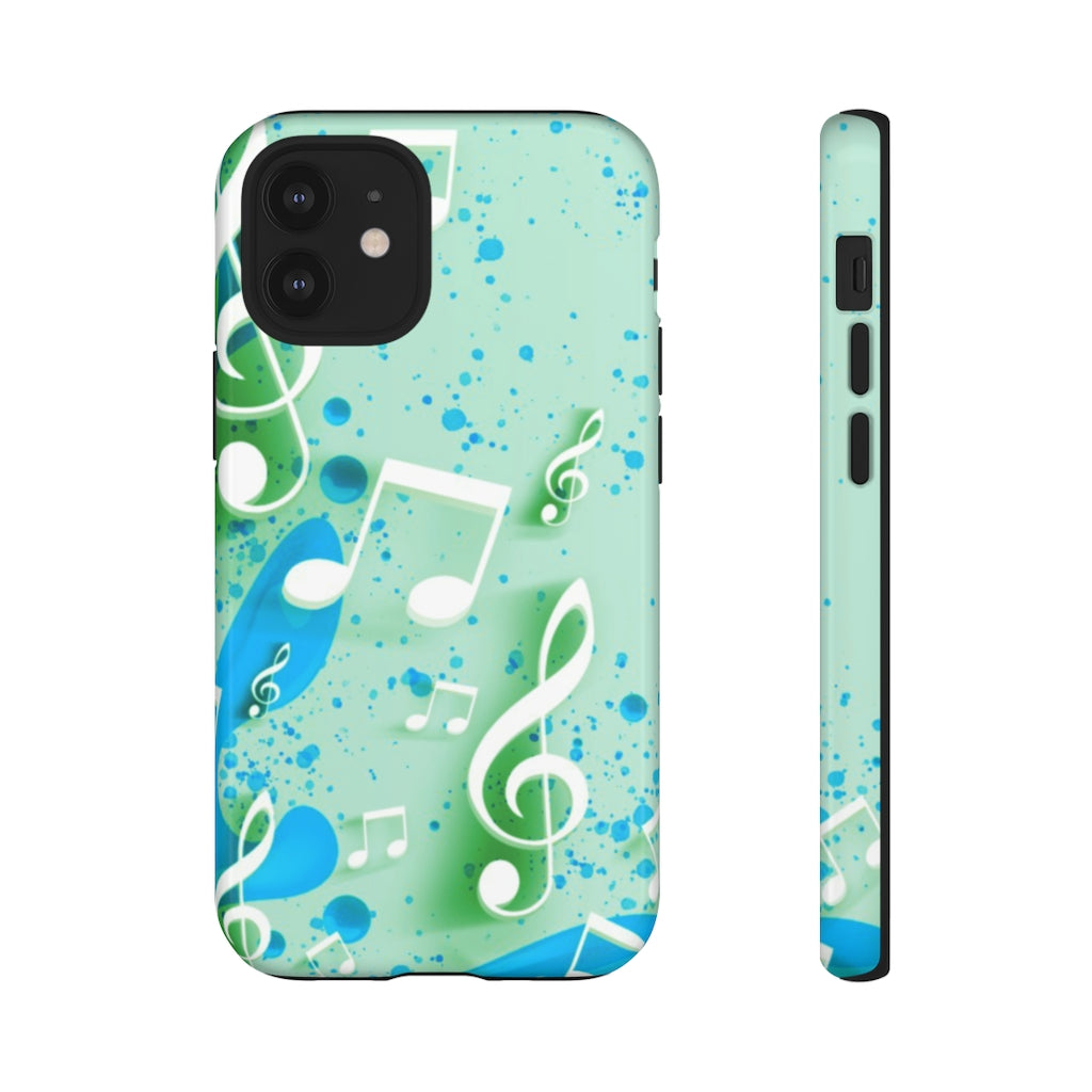 Splash Of Music iPhone Tough Cases