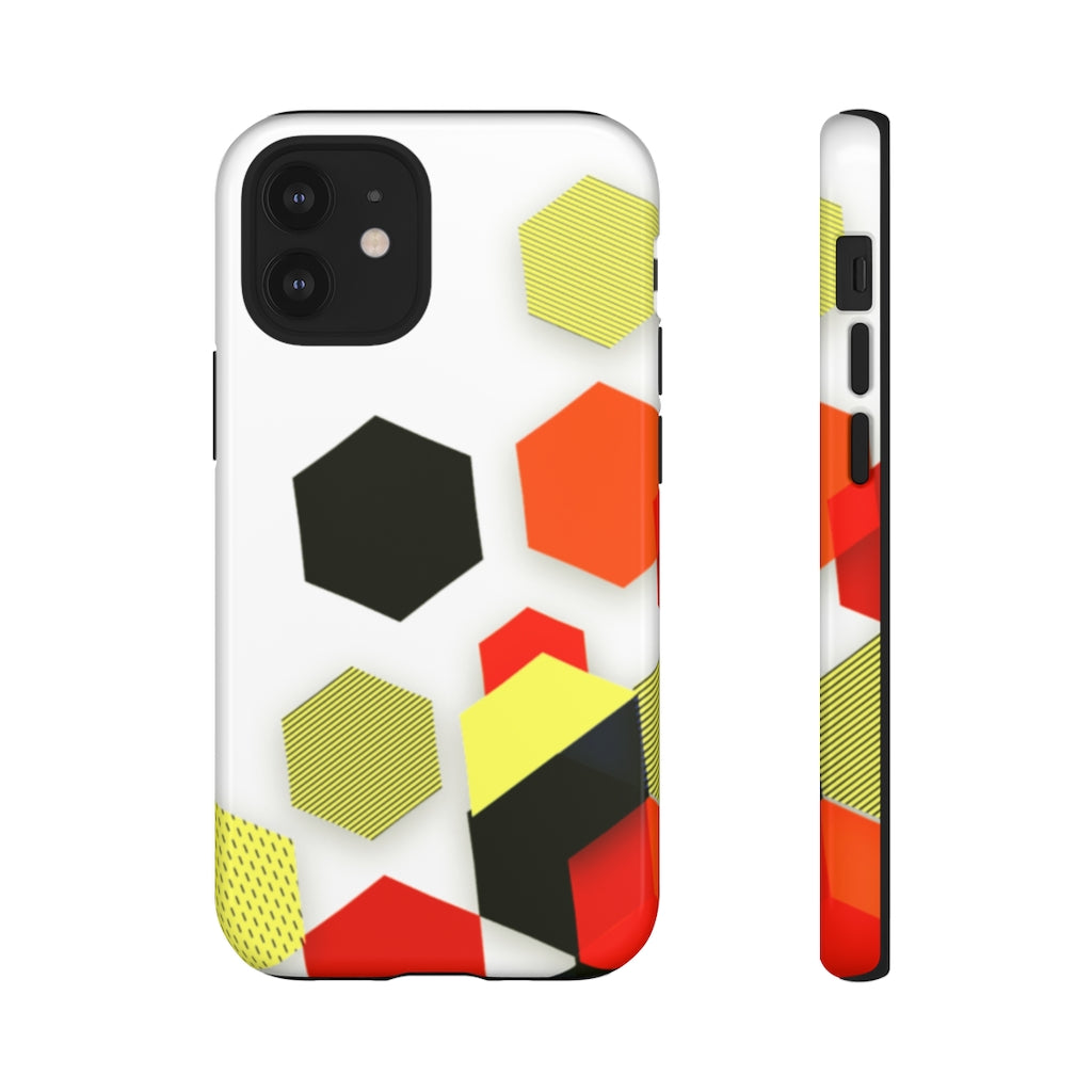 Hexagon Geometric iPhone Tough Cases