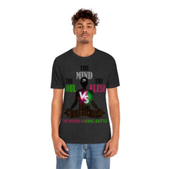 The Soul vs. The Flesh vs. The Mind Unisex Jersey Short Sleeve Tee