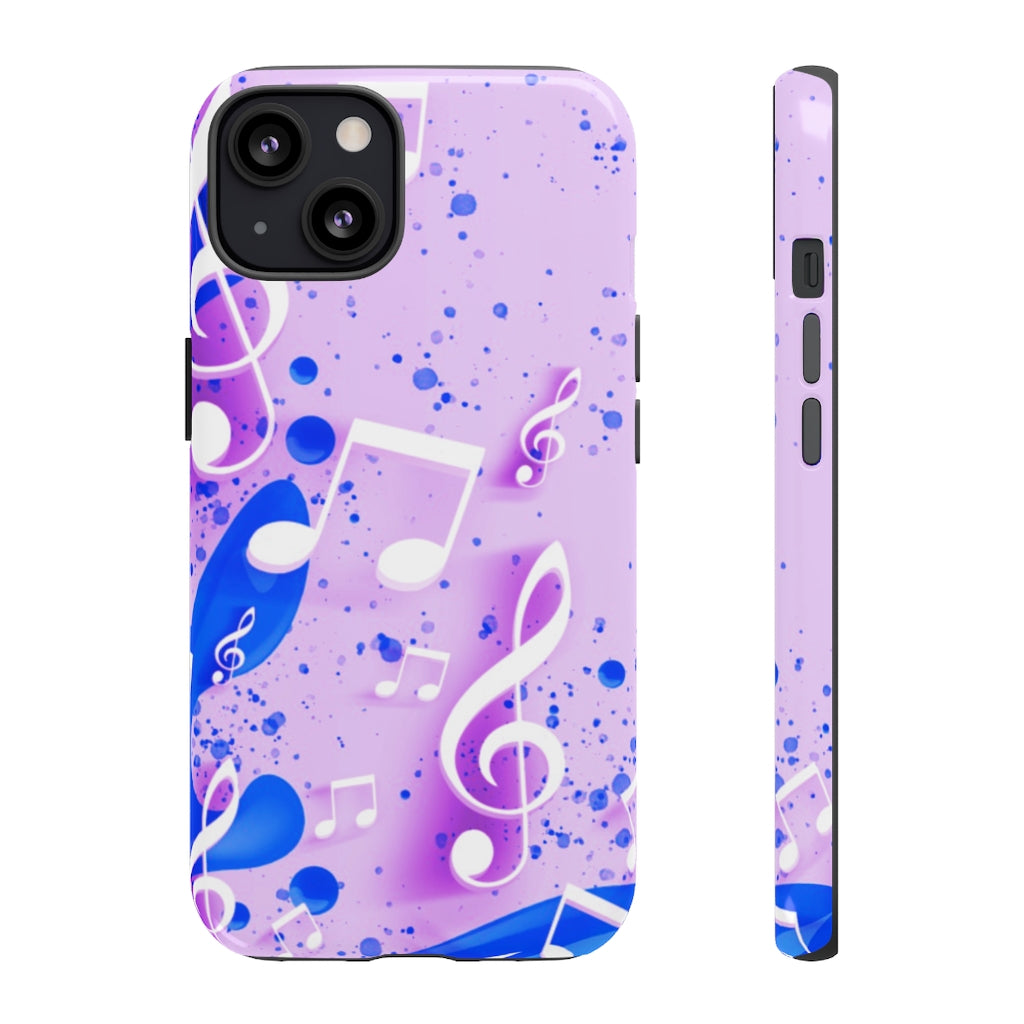 Splash Of Music iPhone Tough Cases