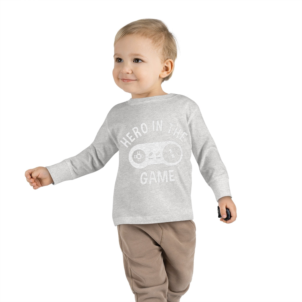 Game Hero Toddler Long Sleeve Tee