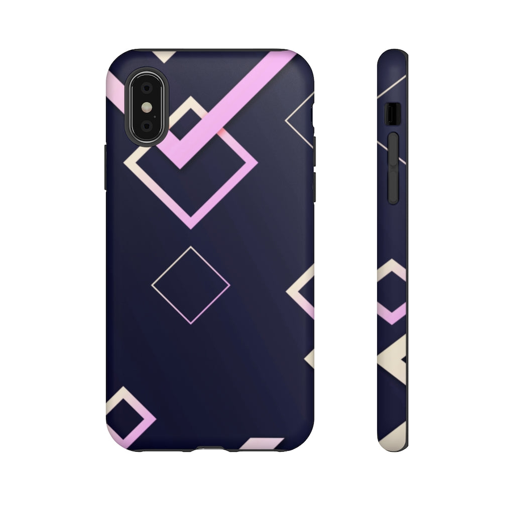 Boxed Geometric iPhone Tough Cases