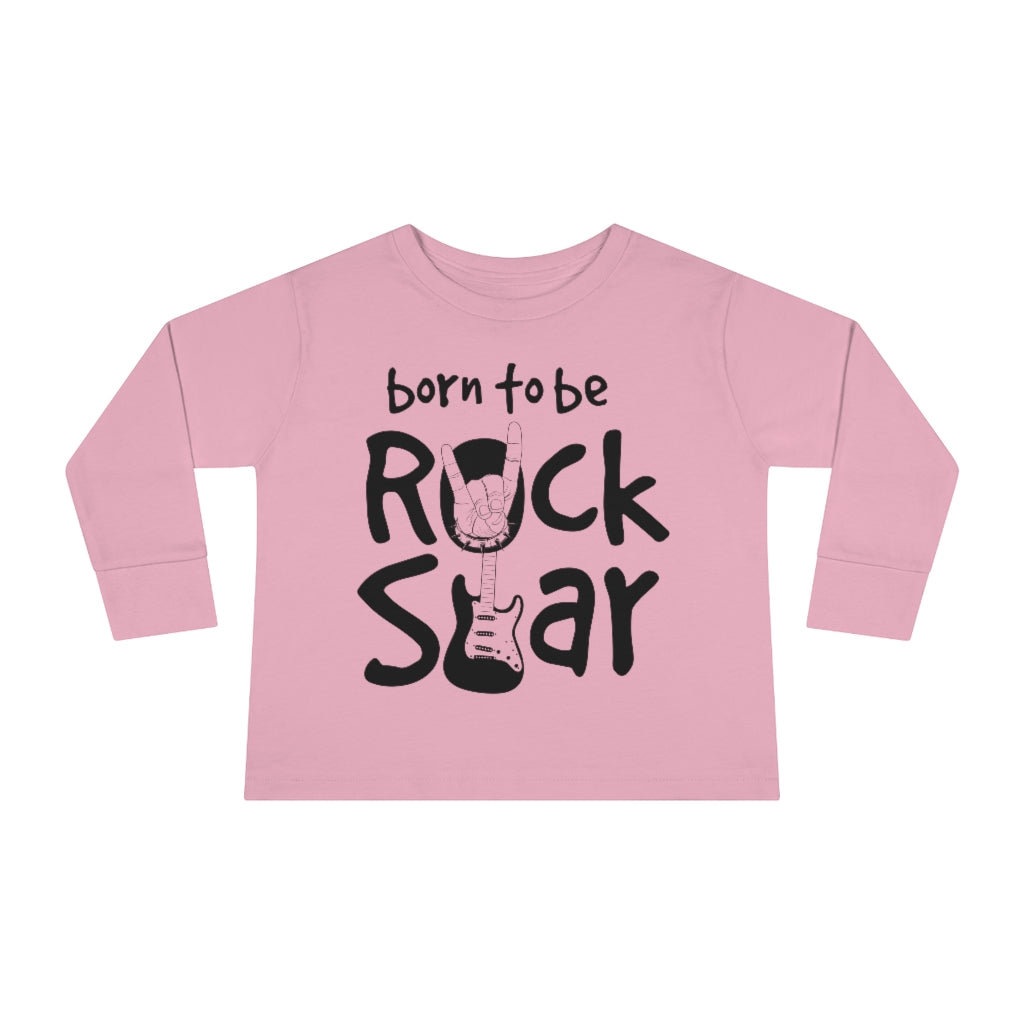 Rock Star Toddler Long Sleeve Tee