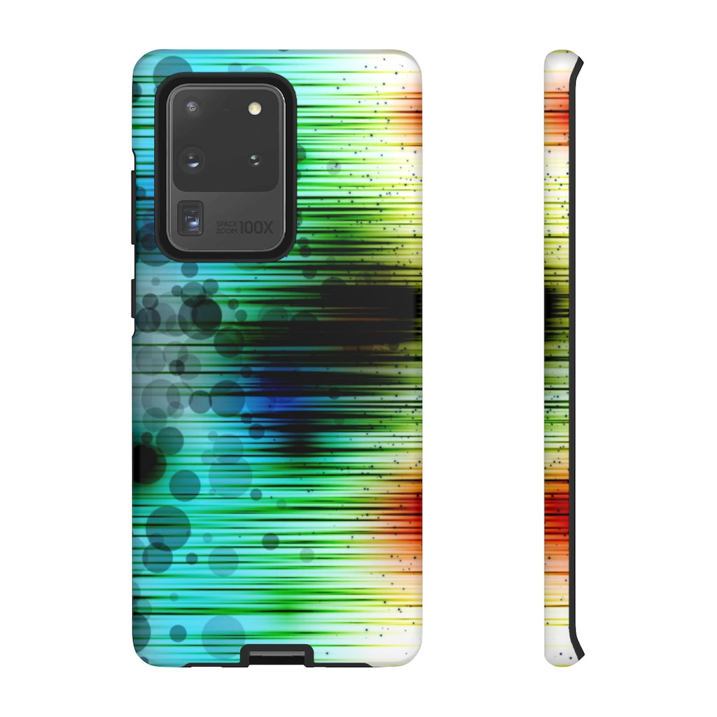Warp Speed Geometric Samsung Galaxy Tough Cases