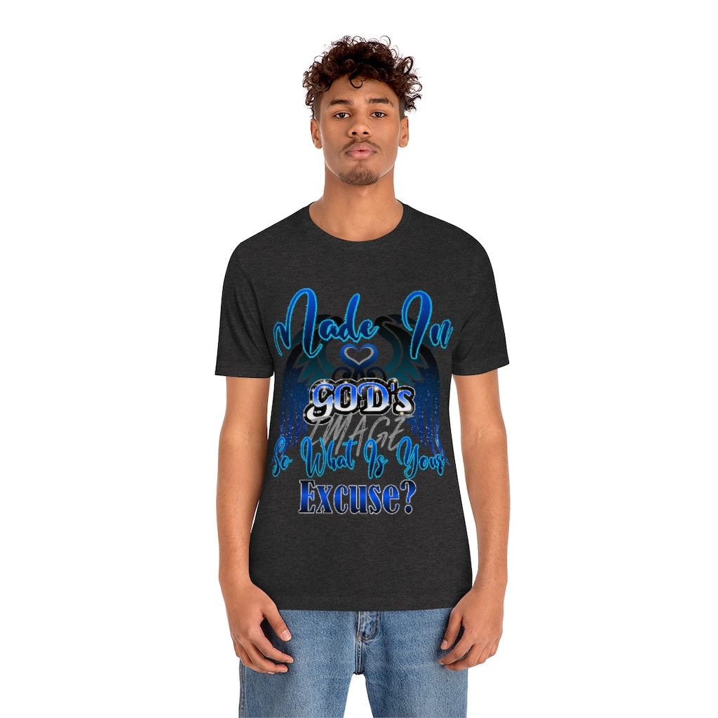 Made In Gods Image Unisex Jersey Short Sleeve Tee