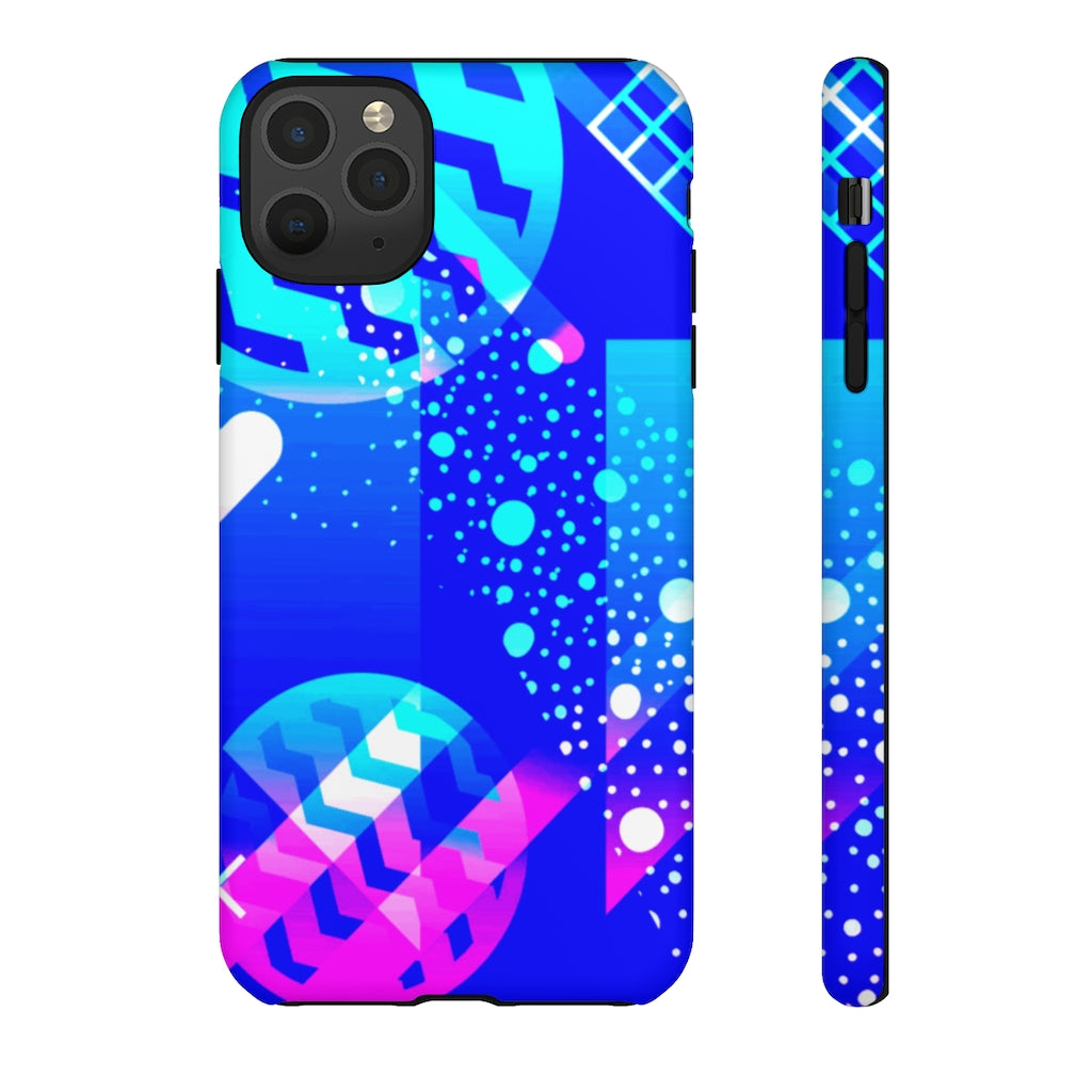 Zigzag Geometric iPhone Tough Cases