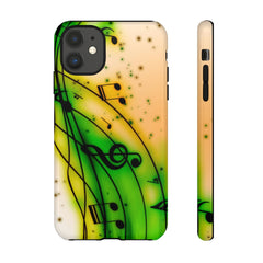 Wave Of Music iPhone Tough Cases