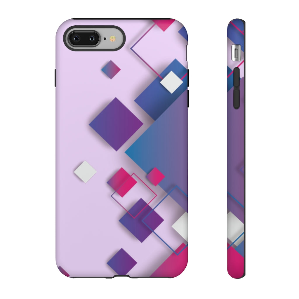 Cubed Geometric iPhone Tough Cases