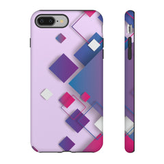 Cubed Geometric iPhone Tough Cases