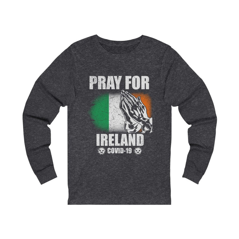 Pray For Ireland Unisex Jersey Long Sleeve Tee