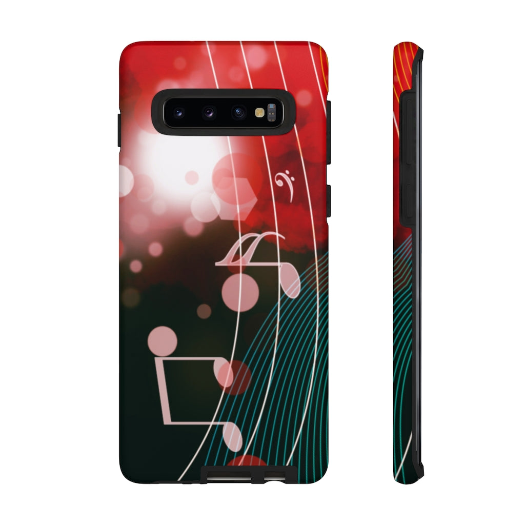 Lost Notes Music Samsung Galaxy Tough Cases