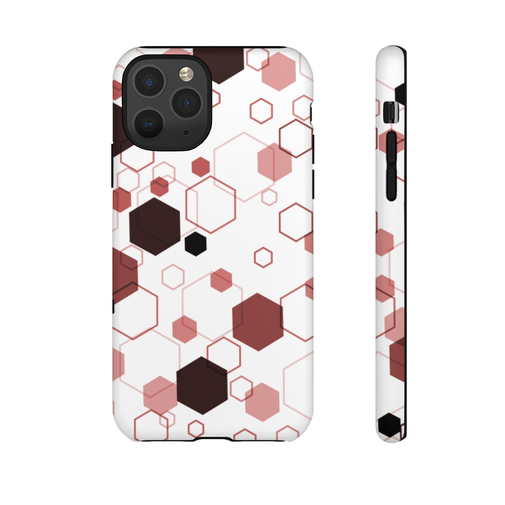 Hexagon Fever Geometric iPhone Tough Cases