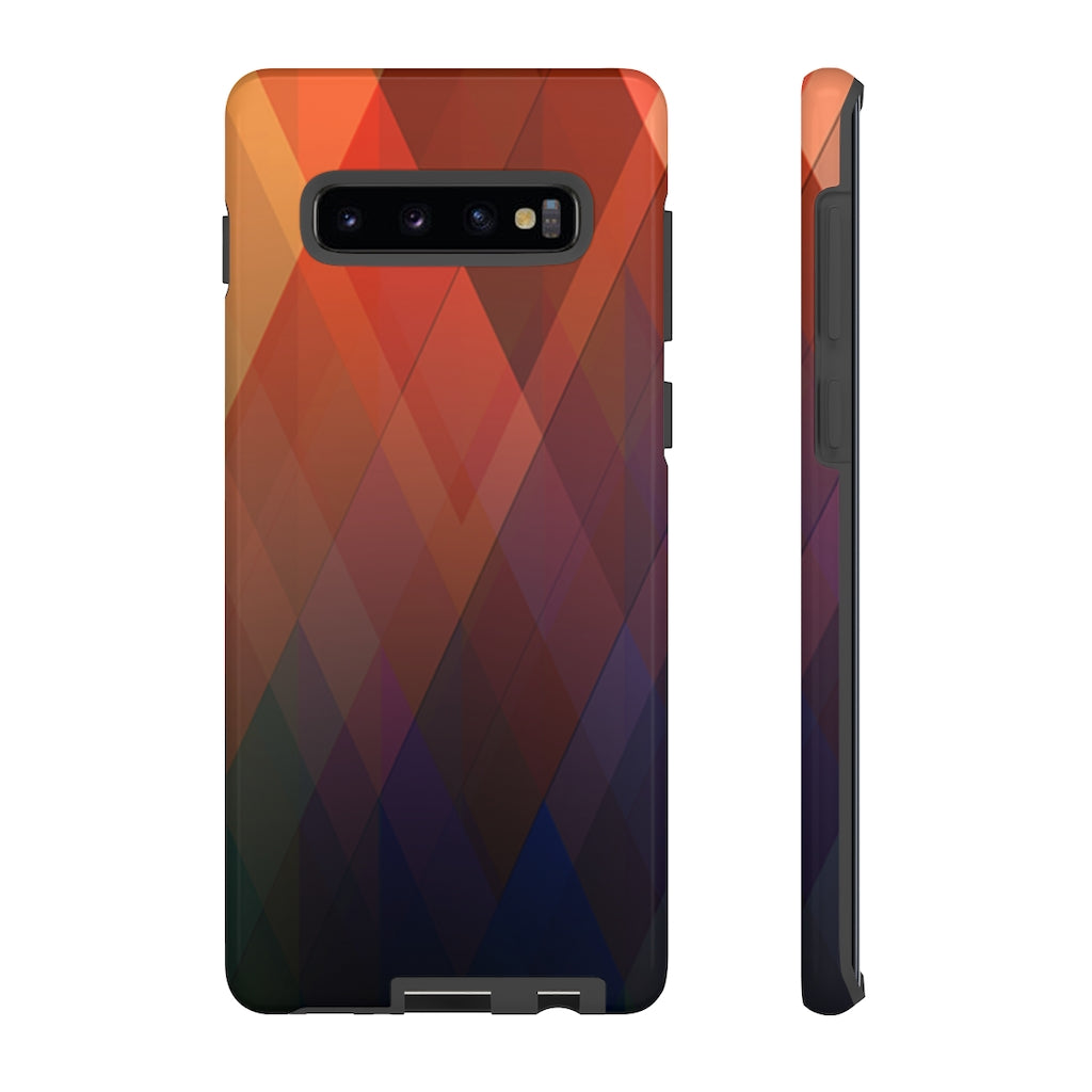 Plaid Geometric Samsung Galaxy Tough Cases