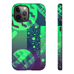 Zigzag Geometric iPhone Tough Cases