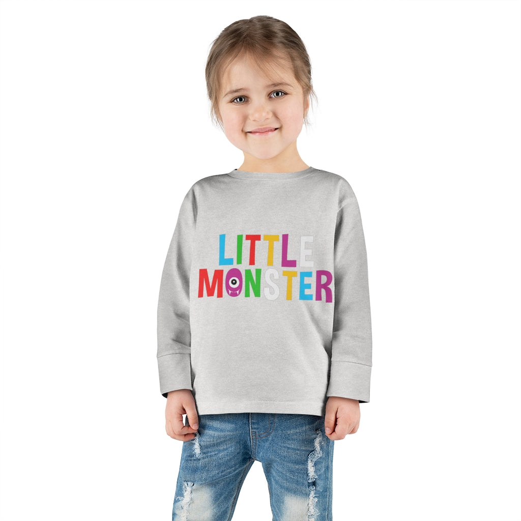 Little Monster Toddler Long Sleeve Tee