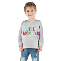 Little Monster Toddler Long Sleeve Tee