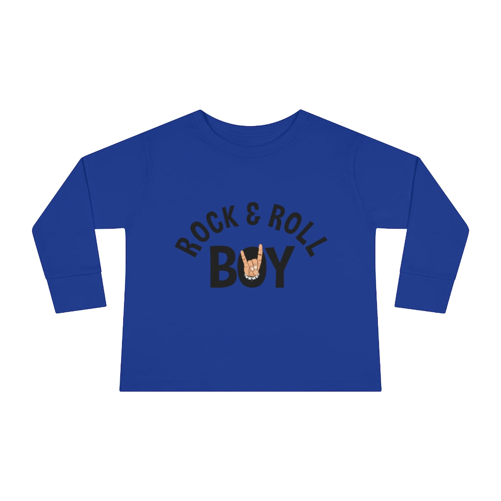 Rock And Roll Toddler Long Sleeve Tee