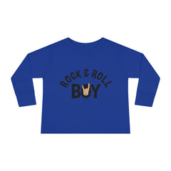 Rock And Roll Toddler Long Sleeve Tee