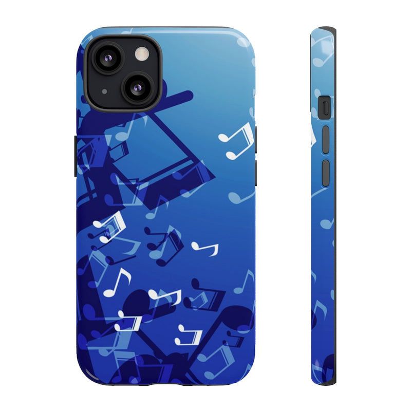 Large Notes Music iPhone Tough Cases