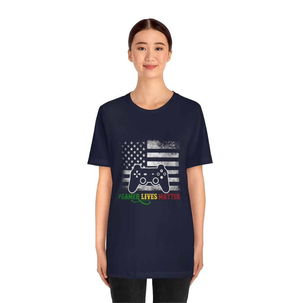Gamer Lives Matter Unisex Jersey Short Sleeve Tee