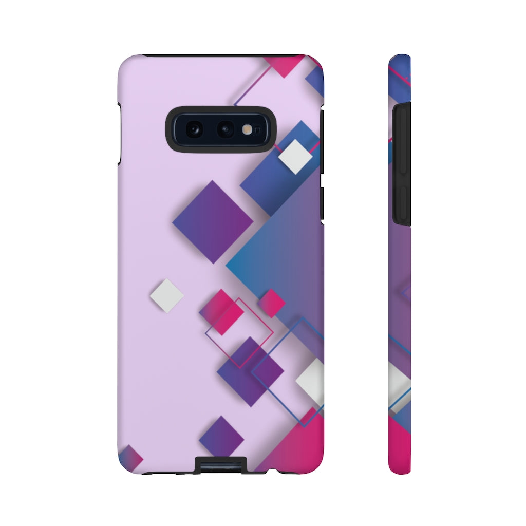 Cubed Geometric Samsung Galaxy Tough Cases