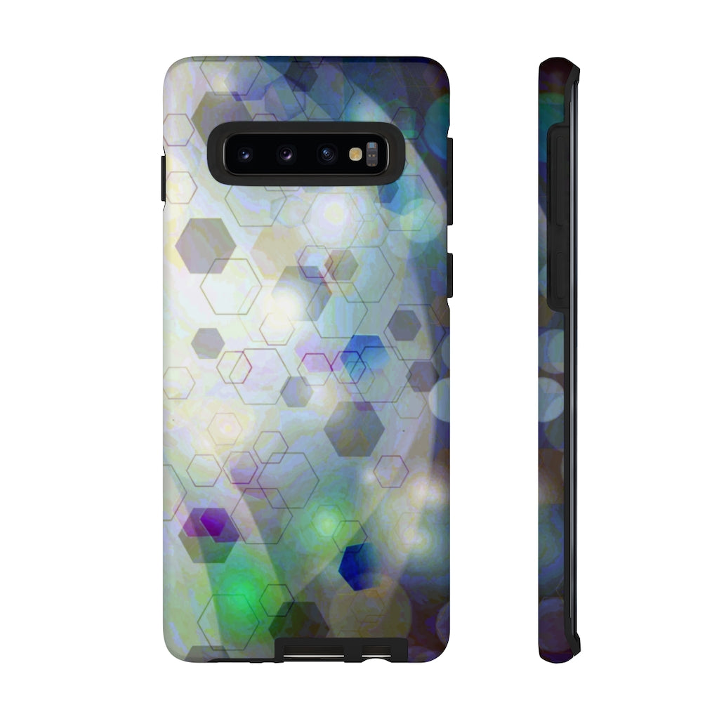 Hexagon Flash Geometric Samsung Galaxy Tough Cases