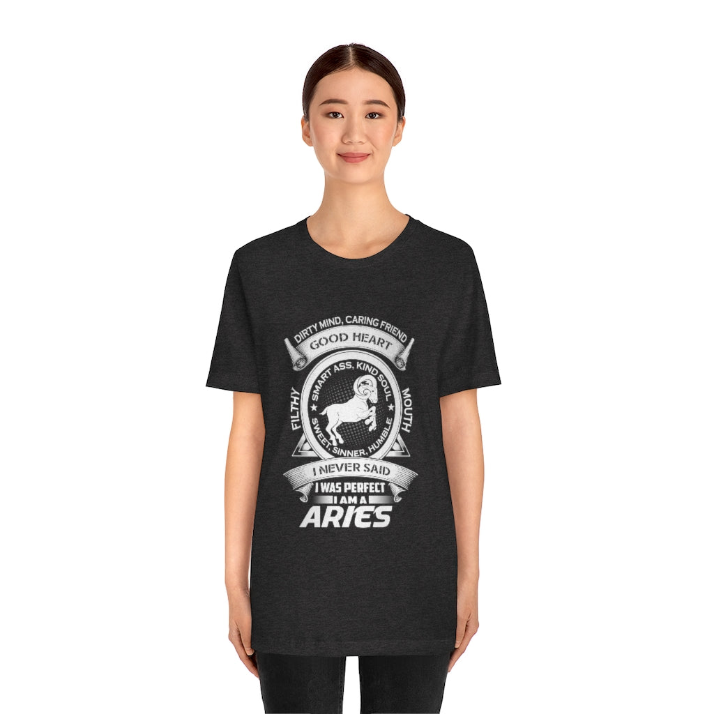 Aries Unisex Jersey Short Sleeve Tee