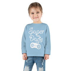 Super Dude Toddler Long Sleeve Tee